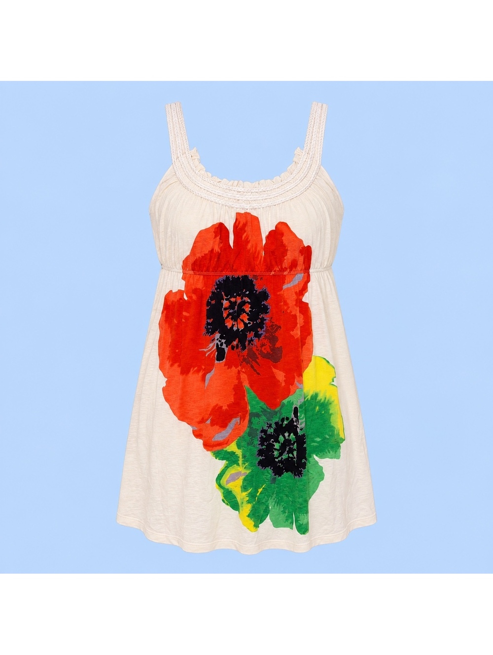Forever 21 Women's Floral Print Sleeveless Dress, Size Large